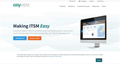 Desktop Screenshot of easyvista.com