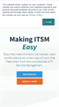 Mobile Screenshot of easyvista.com